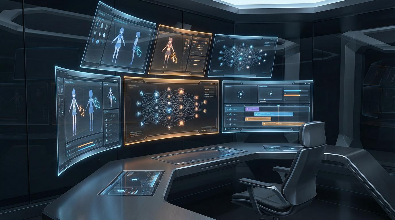 少女萝莉AI动漫制作