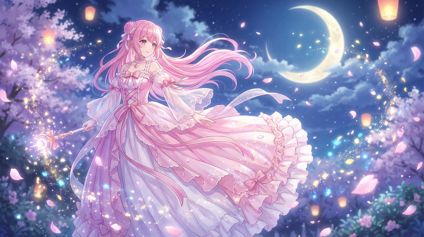 少女萝莉动漫-月光魔法少女